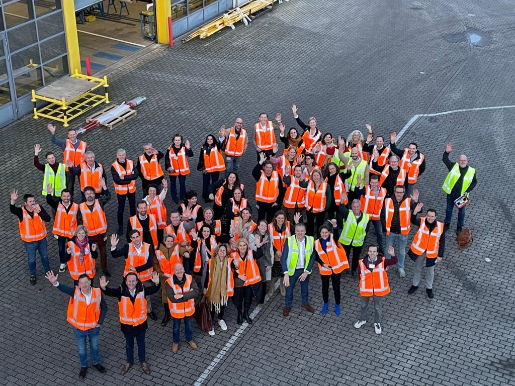Aan 't Werk bedrijfsbezoek bij Spierings